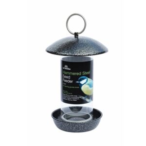 Hammered Steel Seed Feeder