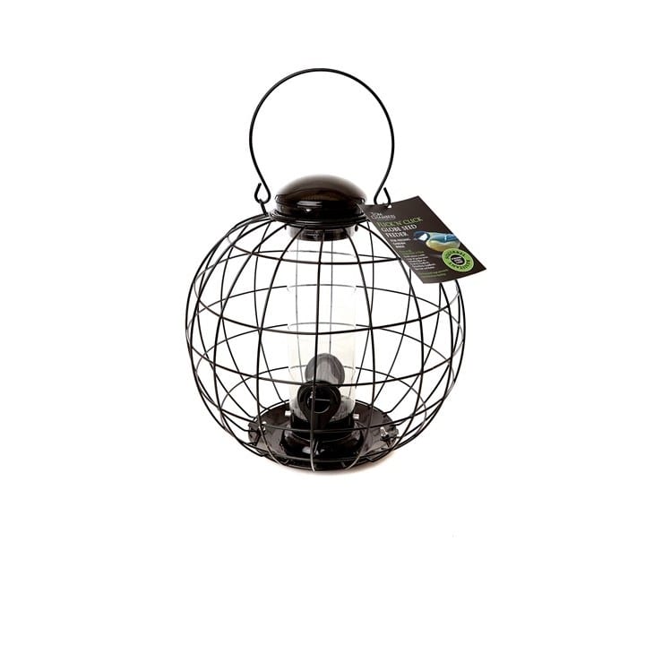 Flick N Click Globe Seed Feeder Tom Chambers Birdwatch Ireland