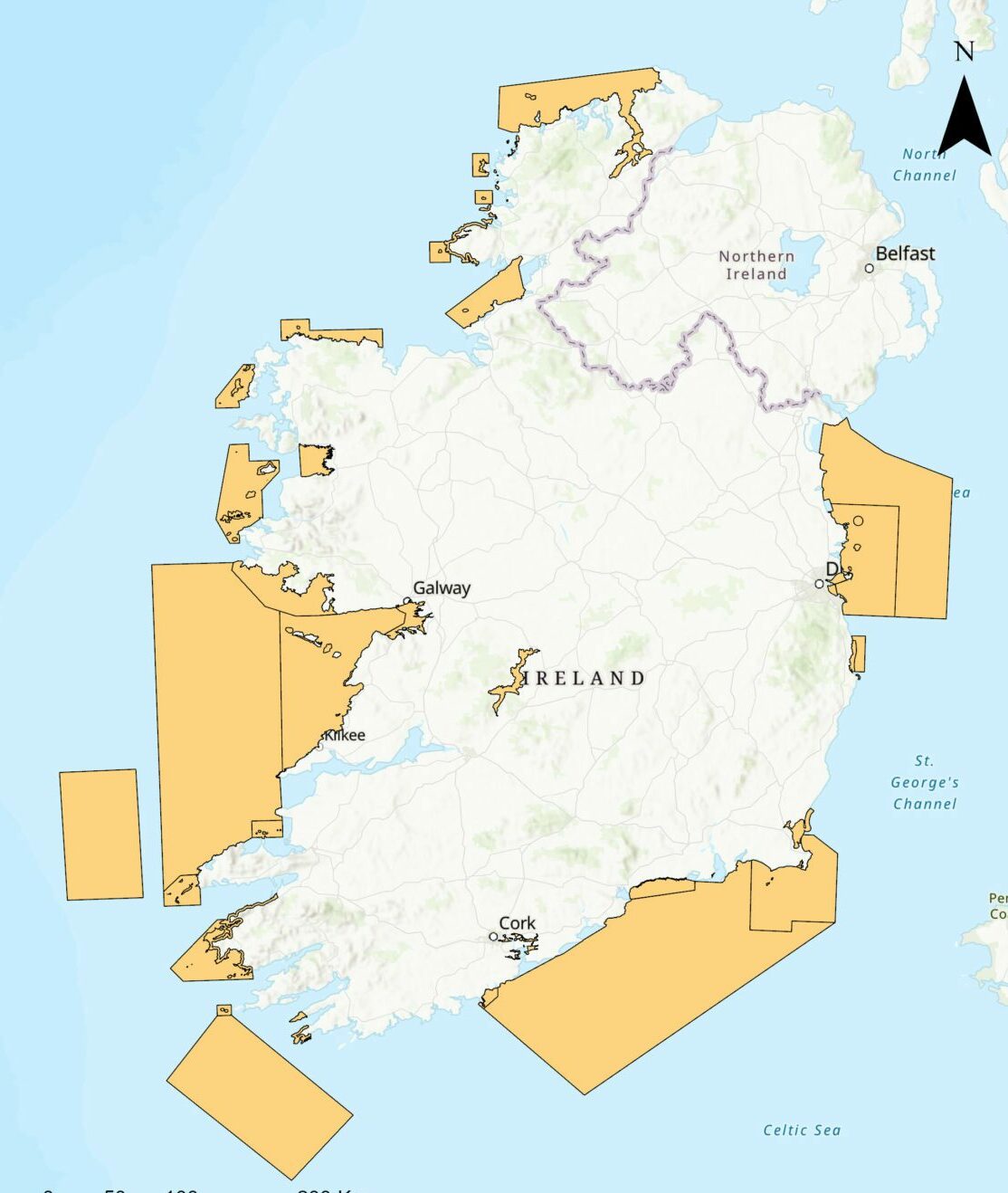 BirdWatch Ireland Publishes 73 Important Bird and Biodiversity Areas for Seabirds in Ireland